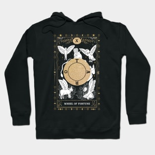 Wheel of Fortune Tarot Card Hoodie